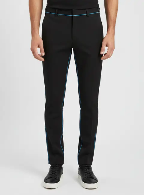 Fendi Black Gabardine Tailored Trousers M