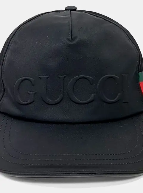 Gucci nylon black cap