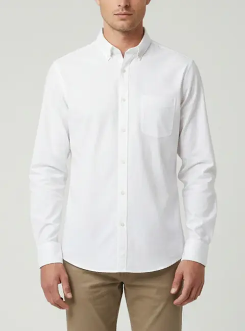 Gucci White Logo Embroidered Cotton Zagir Shirt XL