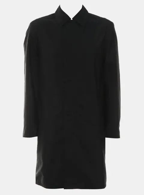 Gucci Reversible Black Nylon Men's Long Jacket M