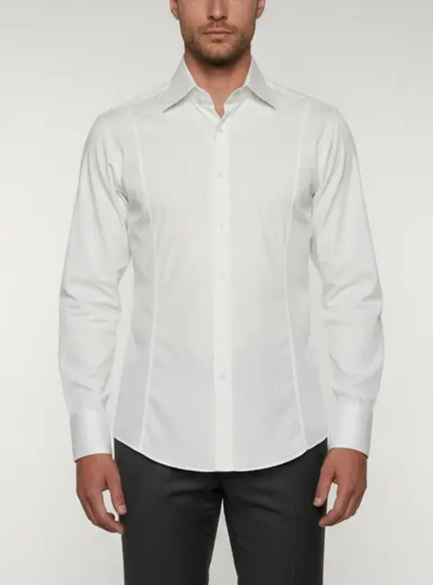 Gucci White Cotton Poplin Button Up Shirt L