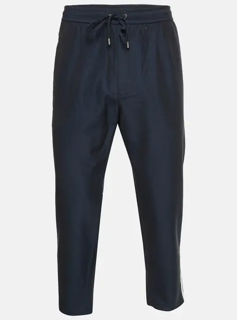 Gucci Navy Blue Side Striped Cotton Blend Track Pants XXL