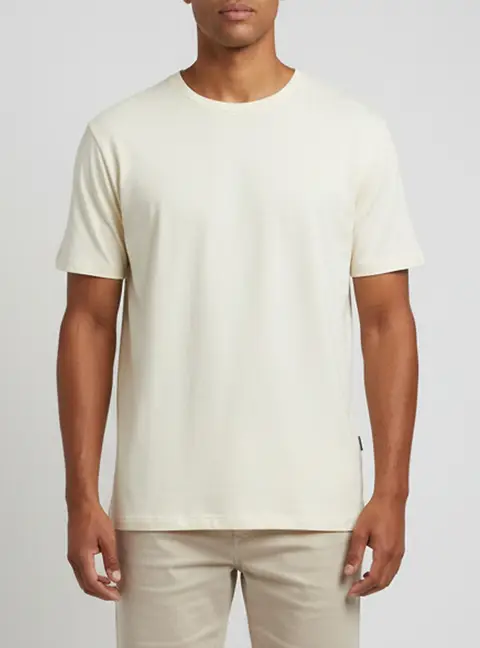 Gucci Cream Logo Graphic Distressed Jersey Crewneck T-Shirt XL