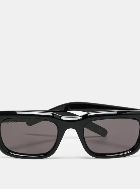 Gucci Black GG1524S 001 Rectangle Sunglasses