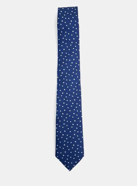 Hermes Multicolor Silk Tie