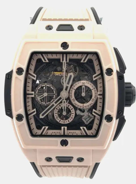 Hublot Spirit of Big Bang 642.CZ.6110.RX Silver Ceramic Automatic Men's Wristwatch 42mm