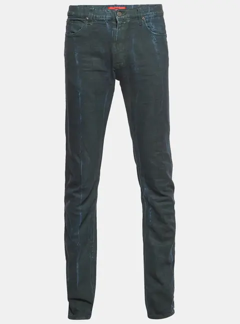 Hugo Boss Navy Blue Washed Denim Jeans L Waist 36"