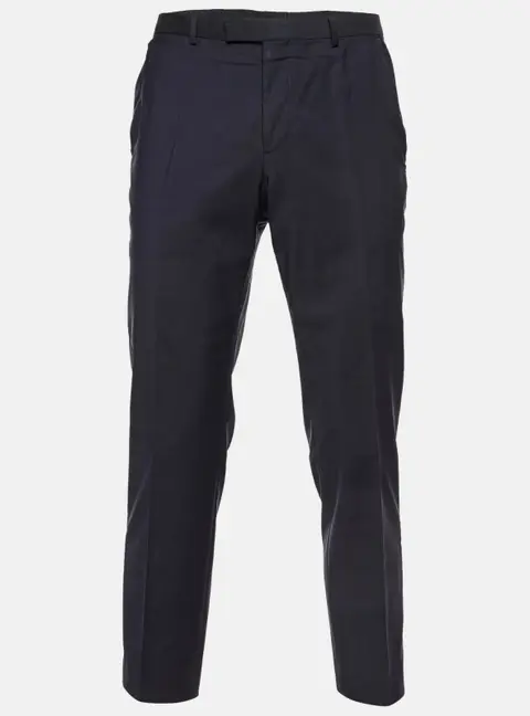 Hugo Boss Navy Blue Virgin Wool Trousers M