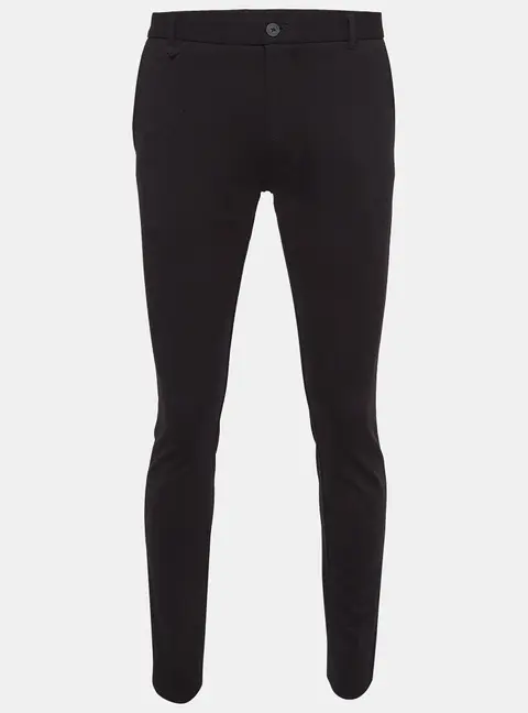 Hugo Boss Black Stretch Crepe Formal Trousers L