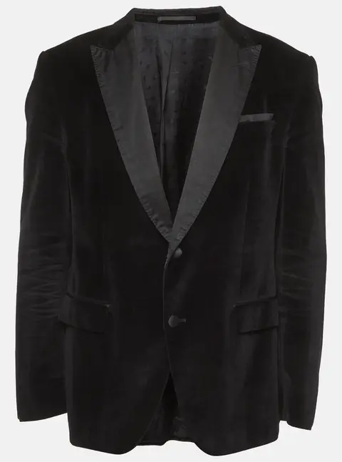 Boss by Hugo Boss Black Velvet Blazer 2XL