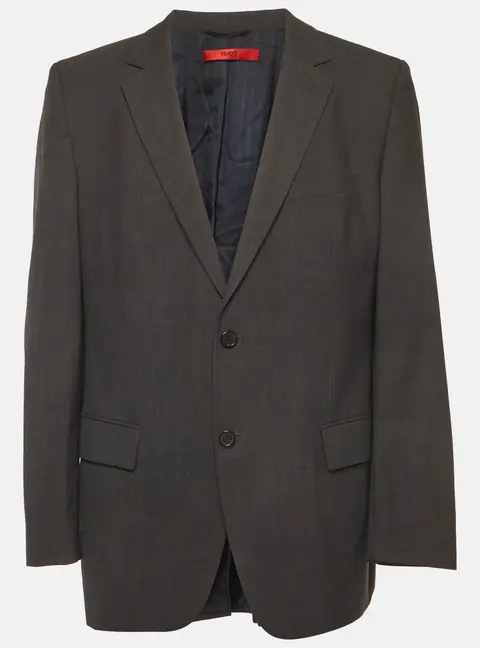 Hugo Boss Grey Wool Single Breasted Aamon/Hago Blazer XXL