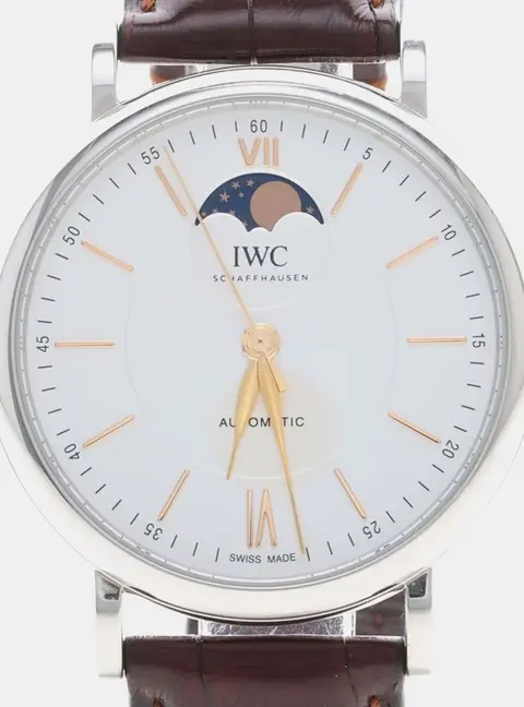IWC Portofino IW459401 White Stainless Steel Automatic Men's Wristwatches 40mm