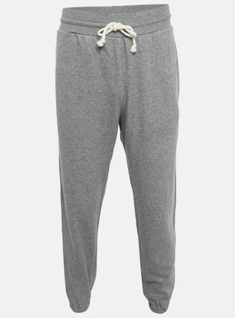 John Elliott Grey Melange French Terry Sweatpants XXL