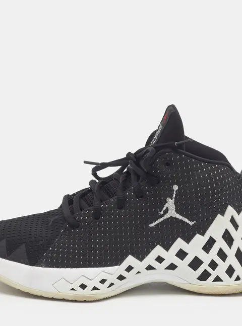Jordan jumpman Diamond Mid Size 41 Black/White Knit Fabric High Top Sneakers