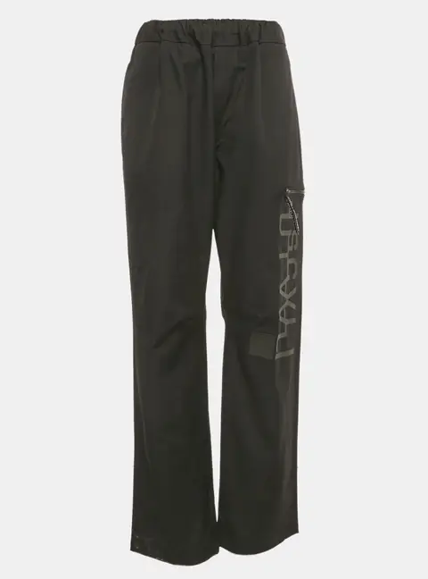 Just cavalli Black Logo Print Cotton Blend Track Pants M