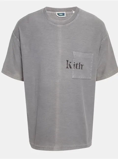 Kith Grey Jersey Quinn T-Shirt L