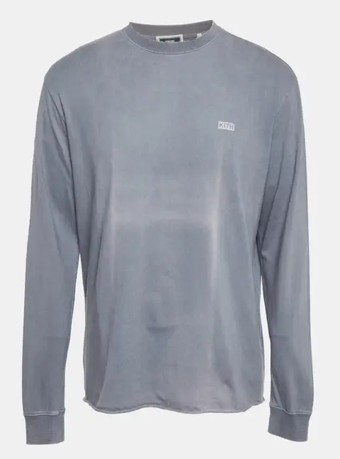 Kith Grey Jersey Lax T-Shirt L
