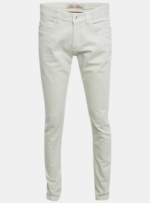 Loro Piana White Denim Regular Fit Jeans M/Waist 35"