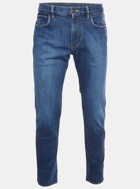 Loro Piana Blue Denim Straight Fit Jeans L /Waist 32.5"