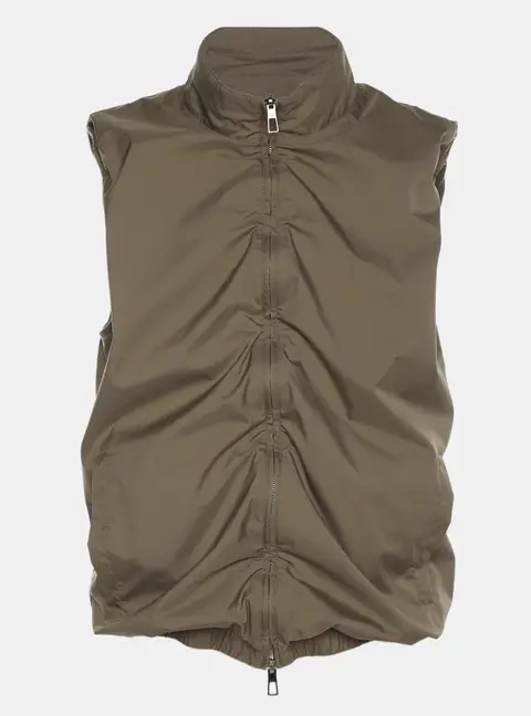 Loro Piana Green Nylon Reversible Vest 3XL