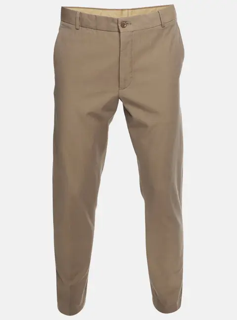 Loro Piana Beige Gabardine Straight Fit Trousers XL