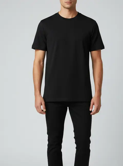 Louis Vuitton Black LV Embossed Logo Jersey Crewneck T-Shirt XL