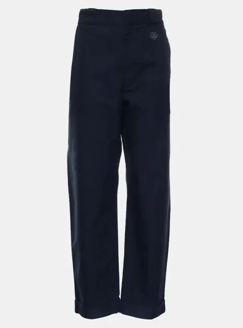 Louis Vuitton Blue Cotton Long Pants M