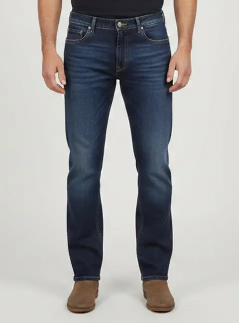 Brioni Blue Faded Denim Straight Leg Jeans XXXL/Waist 39"