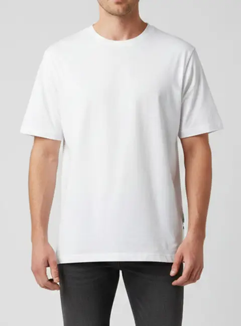Louis Vuitton White Mini Embroidered Logo Jersey Classic T-Shirt 5L