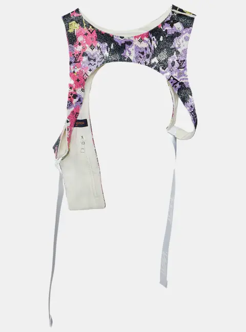 Louis Vuitton Multicolour Monogram Beaded Harness Vest M