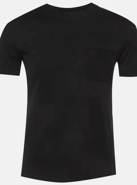 Louis Vuitton Black Cotton Crewneck T-Shirt XS