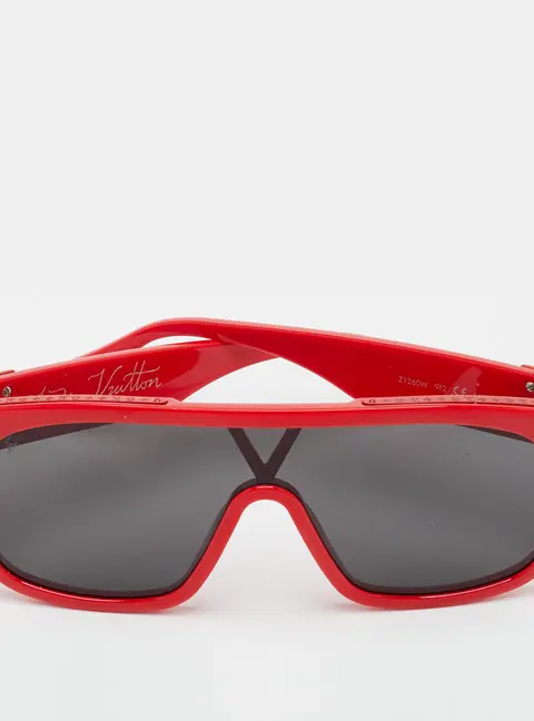 Louis Vuitton Red Z1260W 1.1 Millionaires Shield Sunglasses