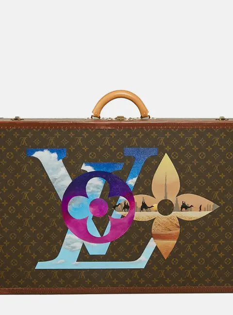 Louis Vuitton Bisten 80 Monogram Canvas Suitcase
