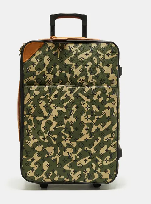 Louis Vuitton Pegase 60 Monogramouflage Canvas Luggage