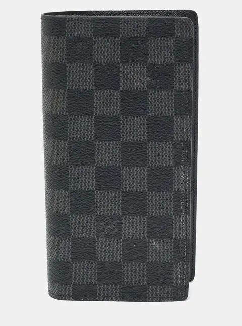 Louis Vuitton Brazza Damier Graphite Canvas Wallet