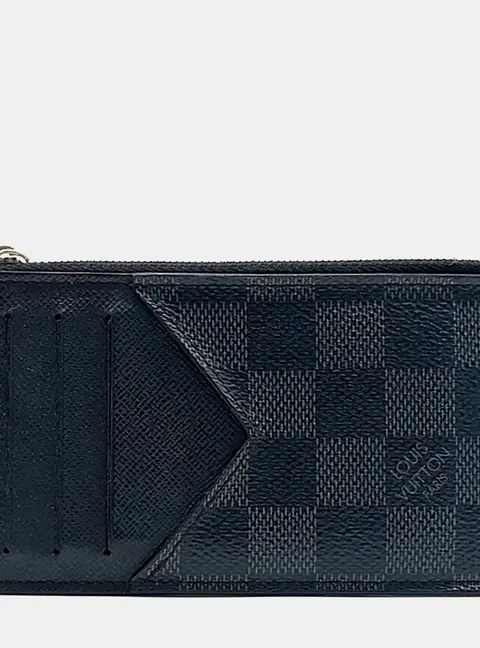 Louis Vuitton Zippy Card Holder Graphite Damier Graphite Coated Canvas Card Holder