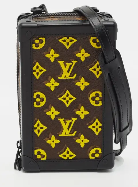 Louis Vuitton Yellow Monogram Canvas Tuffetage Vertical Soft Trunk Bag