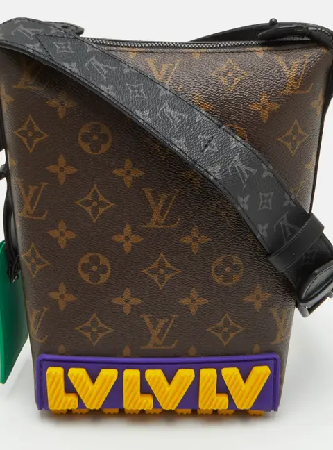 Louis Vuitton Rubber Cruiser Monogram Canvas Messenger Bag