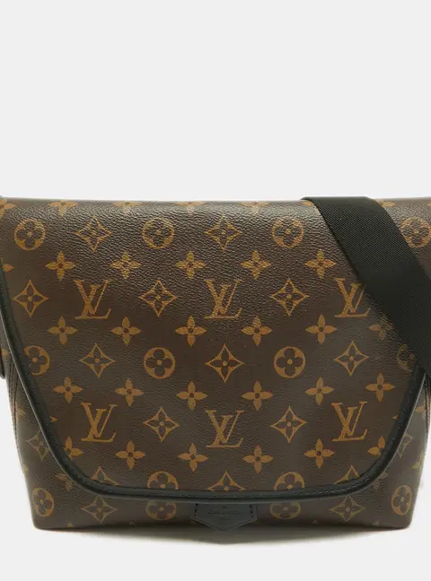 Louis Vuitton Magnetic Monogram Macassar Canvas Messenger Bag