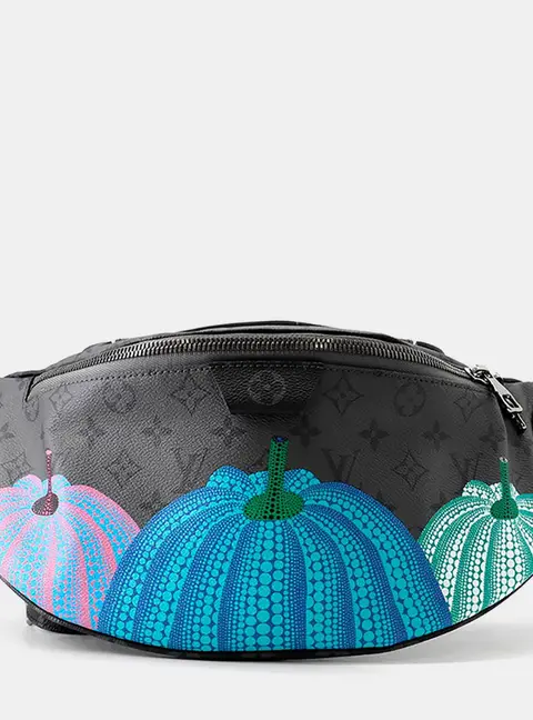 Louis Vuitton Maxi Bumbag Gray Monogram Eclipse Reverse Canvas Shoulder Bag