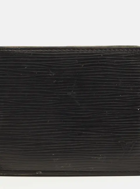Louis Vuitton Slender Black Epi Leather Wallet