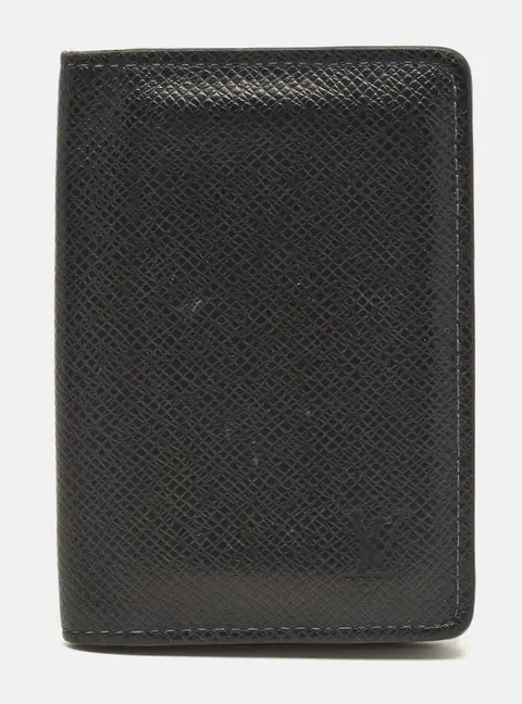 Louis Vuitton Navy Blue Taiga Leather Pocket Organizer