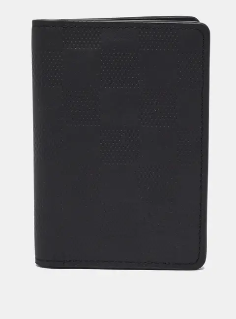 Louis Vuitton Black Damier Infini Leather Pocket Organizer