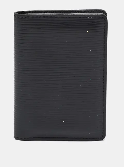 Louis Vuitton Black Epi Leather Pocket Organizer