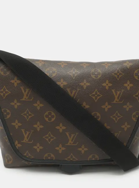 Louis Vuitton Magnetic Monogram Macassar Canvas Messenger Bag