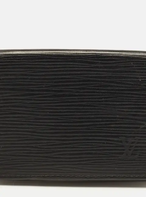 Louis Vuitton Business Black Epi Leather Card Holder