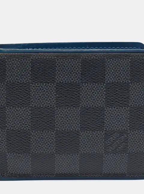 Louis Vuitton Multiple Damier Graphite Canvas and Leather Bifold Wallet