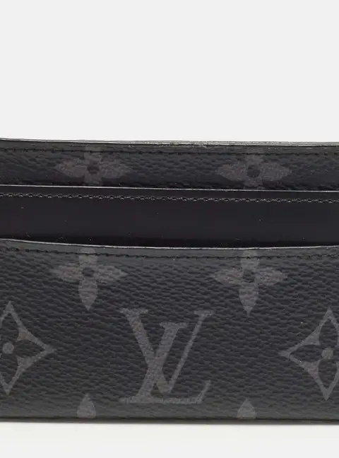 Louis Vuitton Monogram Eclipse Double Card Holder