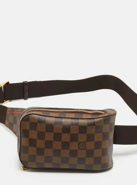 Louis Vuitton Geronimos Damier Ebene Canvas Bag