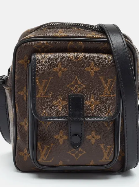 Louis Vuitton Christopher Monogram Macassar Canvas Wearable Wallet